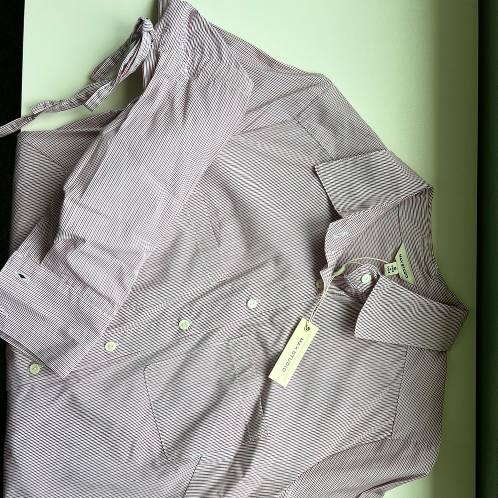 NWT Max Studio button down shirt